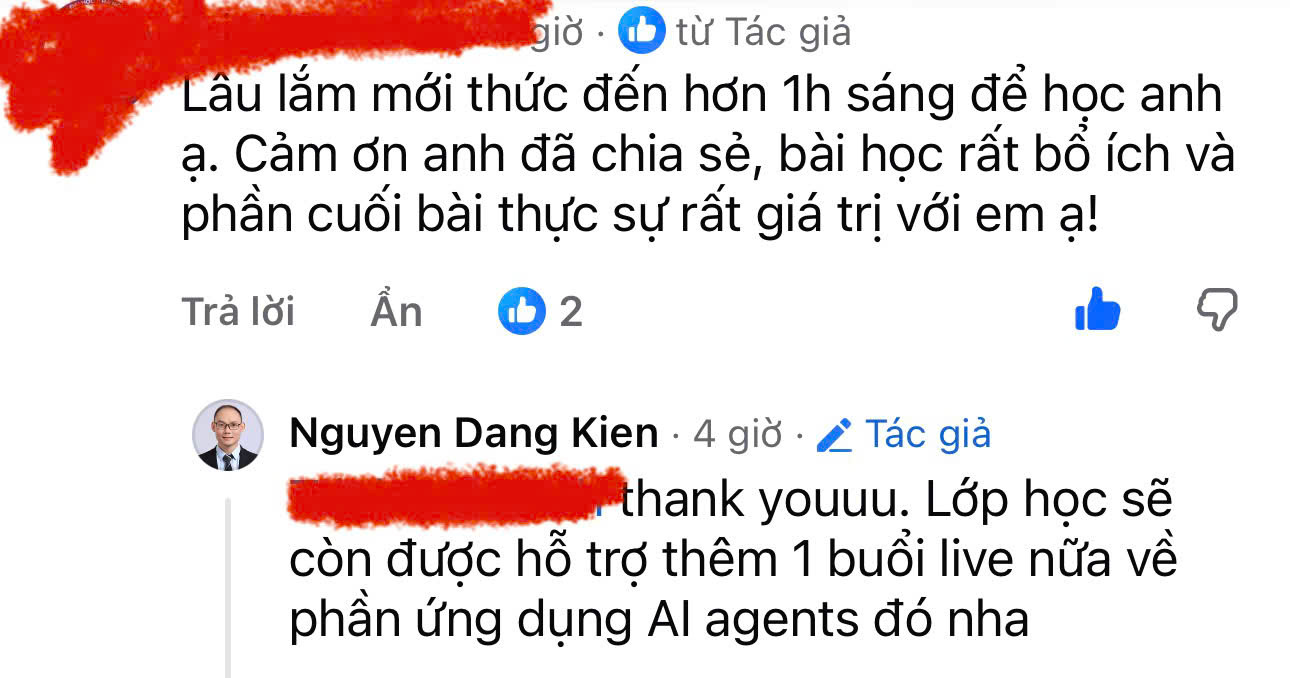 Phản hồi thật của học viên khóa MSDA trước