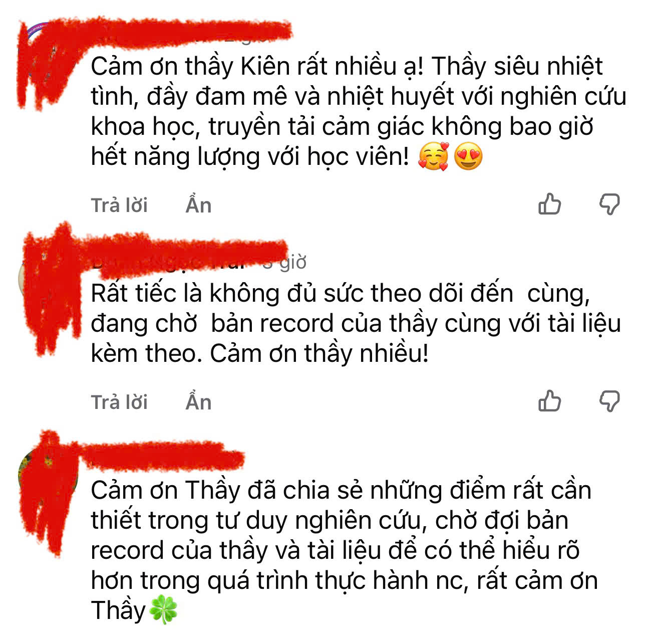 Phản hồi thật của học viên khóa MSDA trước