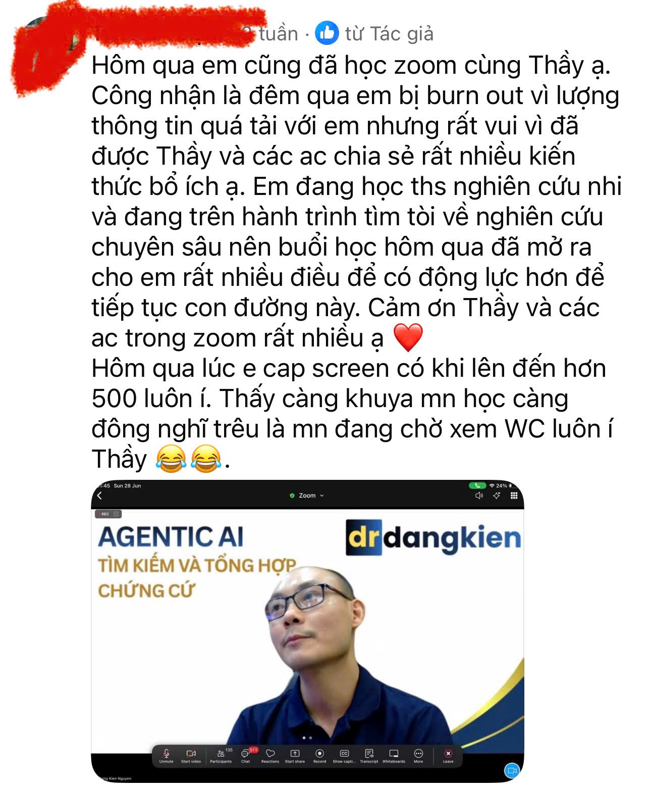 Phản hồi thật của học viên khóa MSDA trước